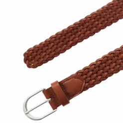 Vanzetti Damengürtel<Gürtel Leder braun