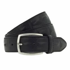 Vanzetti Gürtel Leder schwarz