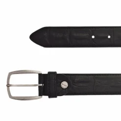 Vanzetti Gürtel Leder schwarz