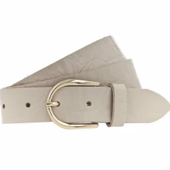 Vanzetti Damengürtel<Gürtel Leder cream