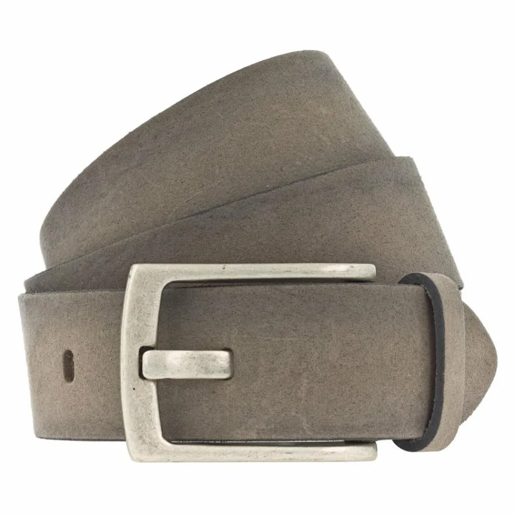 Online Vanzetti Gürtel Leder grau-taupe