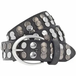 Vanzetti Damengürtel<Gürtel Leder anthracite