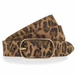 Vanzetti Damengürtel<Gürtel Leder taupe-dark brown