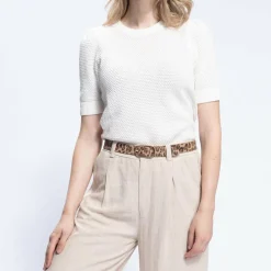 Vanzetti Damengürtel<Gürtel Leder taupe-dark brown