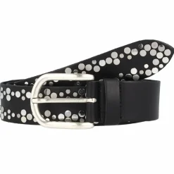 Vanzetti Damengürtel<Nietengürtel Leder schwarz