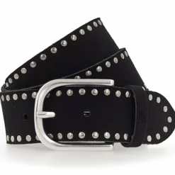Damen Vanzetti Nietengürtel Leder