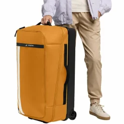 Clearance Vaude Takutea 90 2 Rollen Trolley 77 cm silt brown