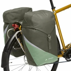 Outlet Vaude TwinRoadster Fahrradtasche 48 cm khaki