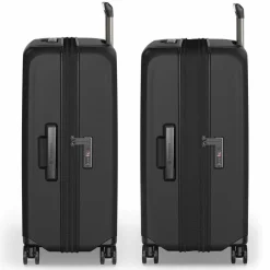 Victorinox 4-Rollen Koffer|Hartgepäck<Airox Advanced 4 Rollen Trolley M 69 cm mit Dehnfalte black