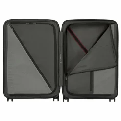 Victorinox 4-Rollen Koffer|Hartgepäck<Airox Advanced 4 Rollen Trolley M 69 cm mit Dehnfalte black