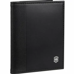 Victorinox Visitenkartenetuis<Altius Alox Kreditkartenetui RFID Schutz Leder 9 cm black