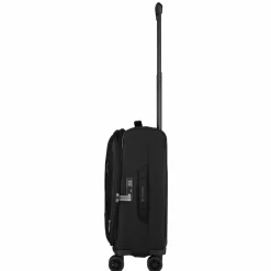 Victorinox Weichgepäck Kabinengepäck|4-Rollen Kabinentrolleys<Crosslight 4 Rollen Kabinentrolley 55 cm mit Dehnfalte black