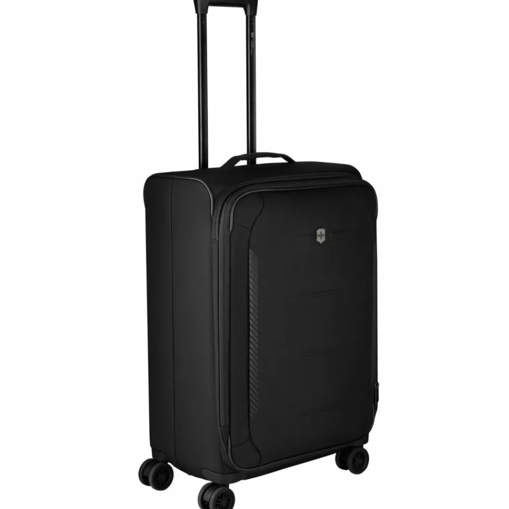 Best Victorinox Crosslight 4 Rollen Trolley M 68 cm mit Dehnfalte black