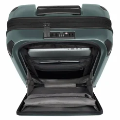 Outlet Victorinox Spectra 3.0 Global Carry On Expandable 4-Rollen Kabinentrolley 55 cm Laptopfach storm
