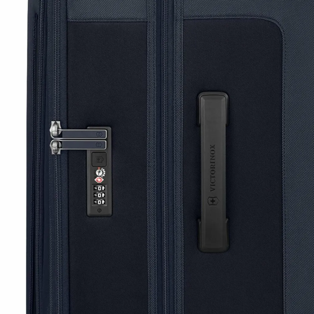 New Victorinox Werks Traveler 7.0 4 Rollen Trolley 75 cm mit Dehnfalte navy blue