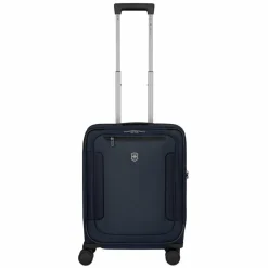 Victorinox Weichgepäck Kabinengepäck|4-Rollen Kabinentrolleys<Werks Traveler 7.0 4 Rollen Kabinentrolley 55 cm Laptopfach mit Dehnfalte navy blue