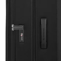 Victorinox Weichgepäck|4-Rollen Koffer<Werks Traveler 7.0 4 Rollen Trolley 82 cm mit Dehnfalte black