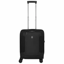 Discount Victorinox Werks Traveler 7.0 4 Rollen Kabinentrolley 55 cm Laptopfach mit Dehnfalte black