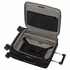 Discount Victorinox Werks Traveler 7.0 4 Rollen Kabinentrolley 55 cm Laptopfach mit Dehnfalte black