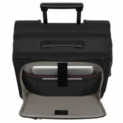 Discount Victorinox Werks Traveler 7.0 4 Rollen Kabinentrolley 55 cm Laptopfach mit Dehnfalte black