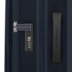 Best Victorinox Werks Traveler 7.0 4 Rollen Kabinentrolley 55 cm Laptopfach mit Dehnfalte navy blue