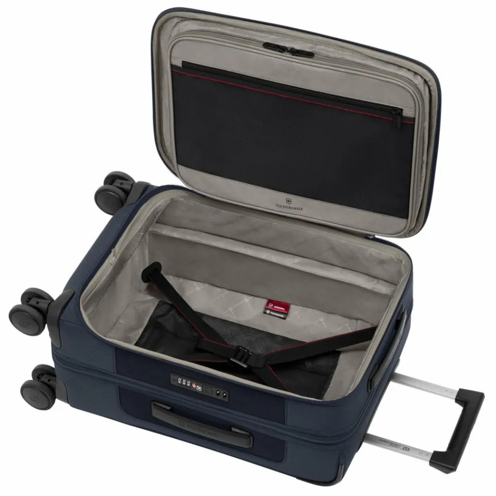 Best Victorinox Werks Traveler 7.0 4 Rollen Kabinentrolley 55 cm Laptopfach mit Dehnfalte navy blue