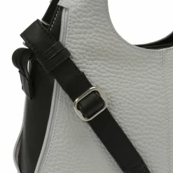 Voi Schultertaschen<Boston Kirsten Schultertasche Leder 32 cm sz-marmor