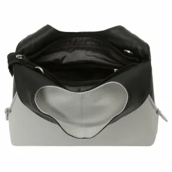 Voi Schultertaschen<Boston Kirsten Schultertasche Leder 32 cm sz-marmor