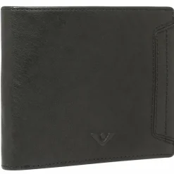 New Voi Dakota Gero Geldbörse Leder 12,5 cm schwarz