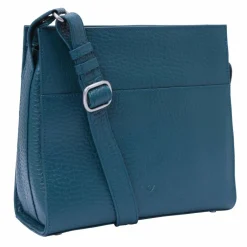 Voi Umhängetaschen<Hirsch Candice Umhängetasche Leder 24 cm petrol