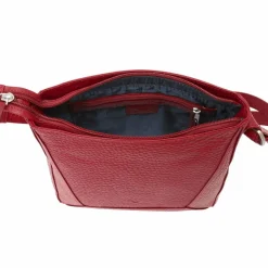 Hot Voi Hirsch Carina Umhängetasche Leder 22.5 cm granat