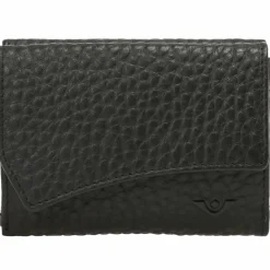 Voi Damengeldbörsen Querformat<Hirsch Carita Geldbörse Leder 11 cm schwarz