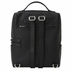 Voi Lederrucksäcke|City Rucksäcke<Hirsch City Rucksack Leder 29.5 cm schwarz