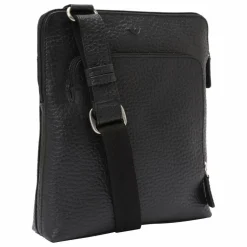Outlet Voi Hirsch Era Umhängetasche Leder 23 cm schwarz
