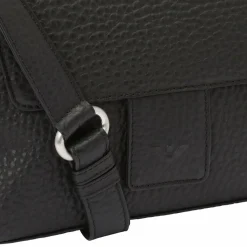 New Voi Hirsch Fiora Umhängetasche Leder 22.5 cm schwarz