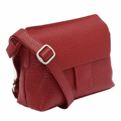 Voi Umhängetaschen<Hirsch Fiora Umhängetasche Leder 22.5 cm granat