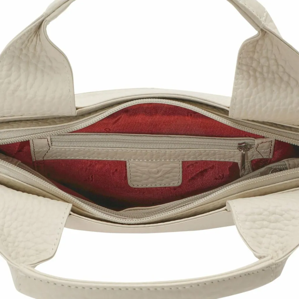 Voi Hirsch Floris Handtasche Leder 26 cm cream