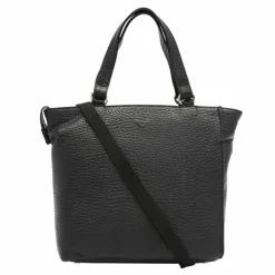 Voi Henkeltaschen<Hirsch Handtasche Leder 26 cm schwarz