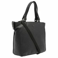 Voi Henkeltaschen<Hirsch Handtasche Leder 26 cm schwarz