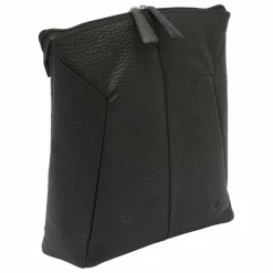 Voi Lederrucksäcke|City Rucksäcke<Hirsch Imma City Rucksack Leder 30 cm schwarz