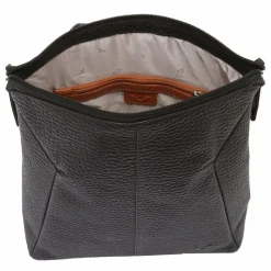 Voi Lederrucksäcke|City Rucksäcke<Hirsch Imma City Rucksack Leder 30 cm schwarz