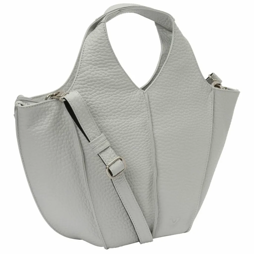Voi Henkeltaschen<Hirsch Jela Handtasche Leder 38 cm marmor