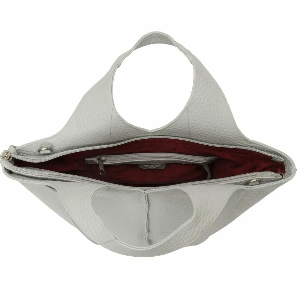 Voi Henkeltaschen<Hirsch Jela Handtasche Leder 38 cm marmor