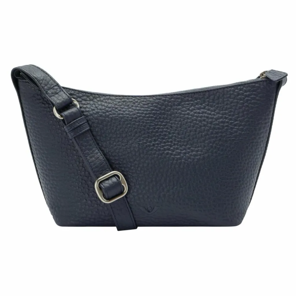 Hot Voi Hirsch Lucille Umhängetasche Leder 23 cm blau