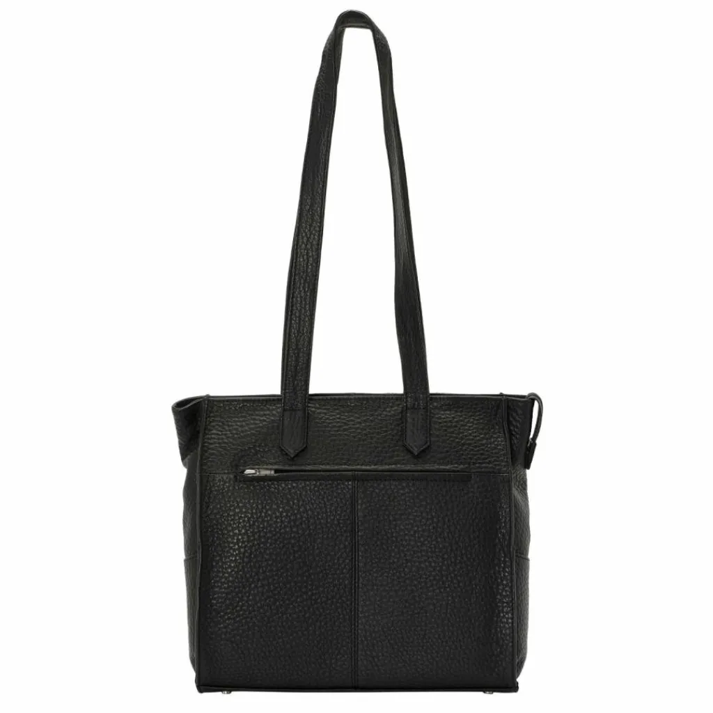 Voi Henkeltaschen|Schultertaschen<Hirsch Mandira Schultertasche Leder 29 cm schwarz