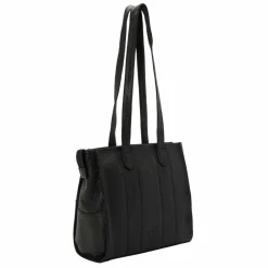 Voi Henkeltaschen|Schultertaschen<Hirsch Mandira Schultertasche Leder 29 cm schwarz