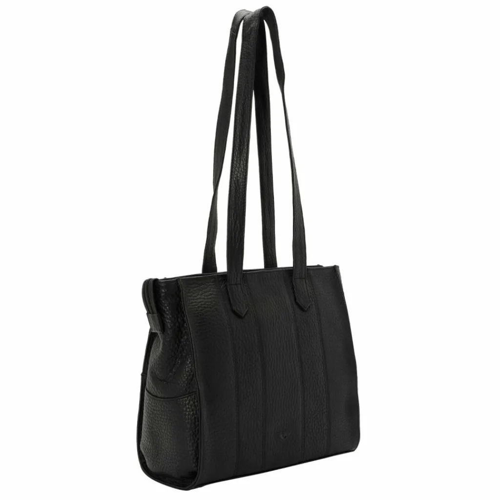Voi Henkeltaschen|Schultertaschen<Hirsch Mandira Schultertasche Leder 29 cm schwarz