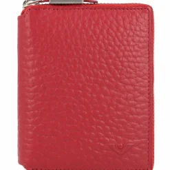 Voi Damengeldbörsen Hochformat<Hirsch Pia Geldbörse RFID Leder 10 cm granat