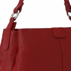 Discount Voi Hirsch Schultertasche Leder 29.5 cm granat