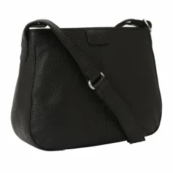 Voi Umhängetaschen<Hirsch Umhängetasche Leder 28 cm schwarz